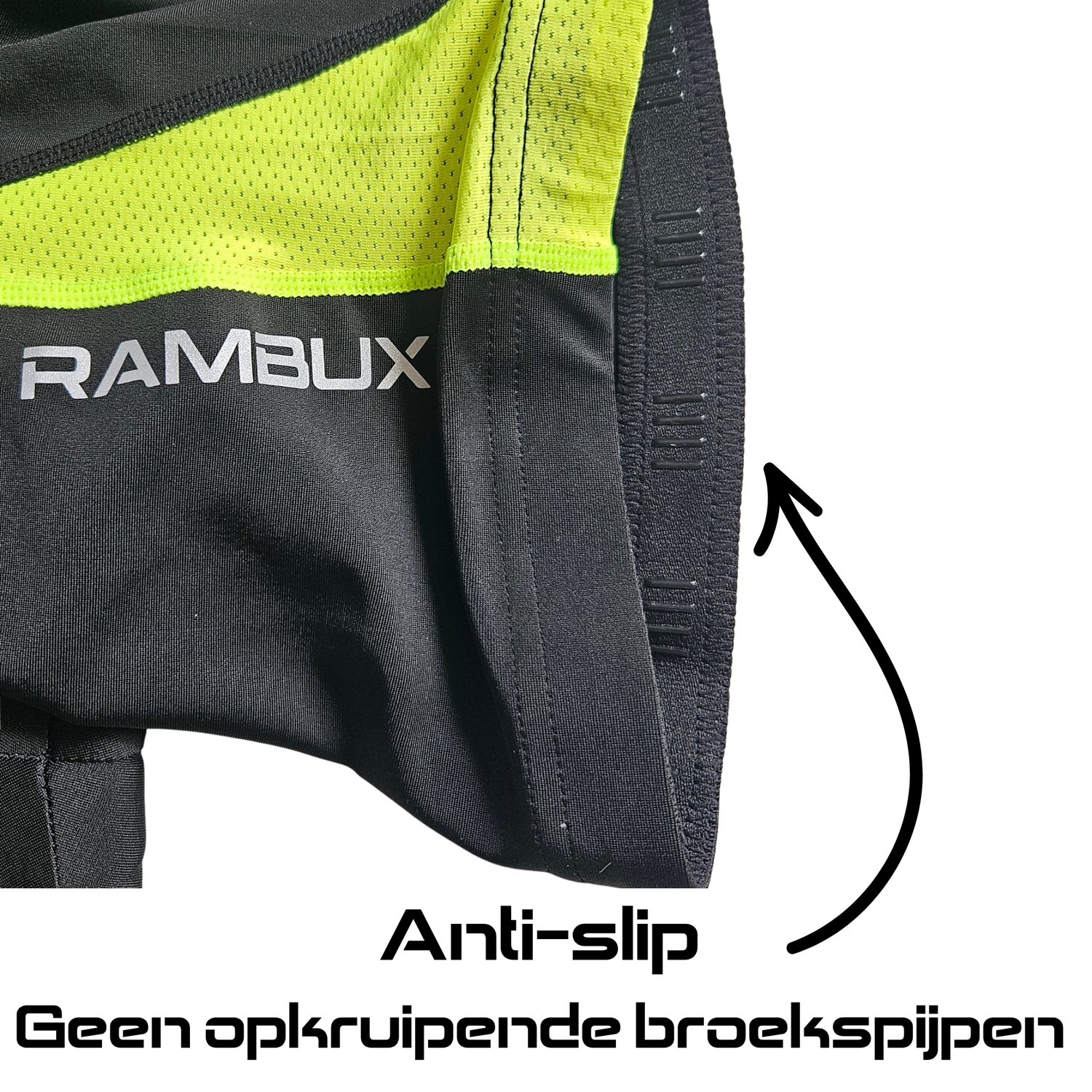 Fietsbroek Dames met Zeem Geel