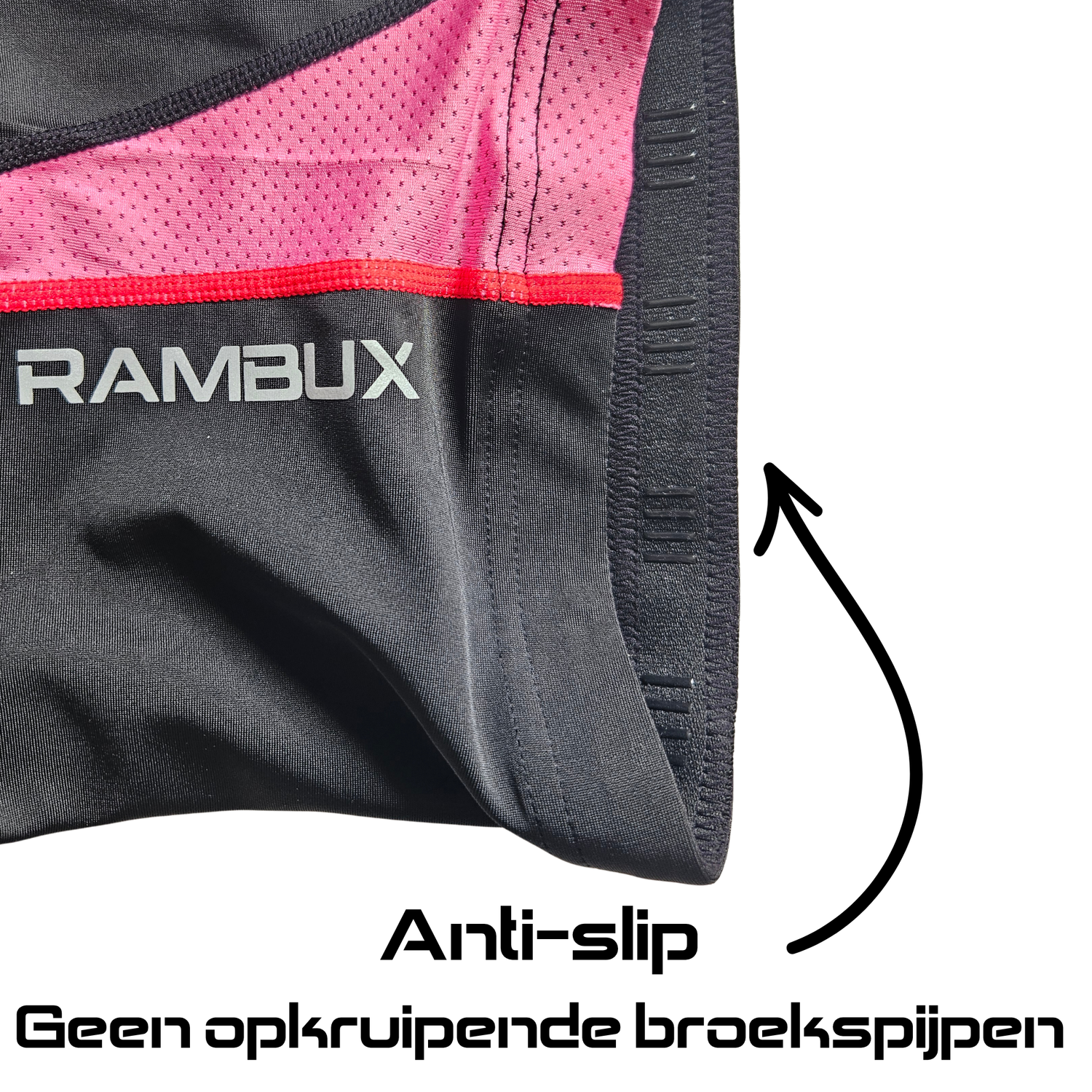 Fietsbroek Dames met Zeem Roze