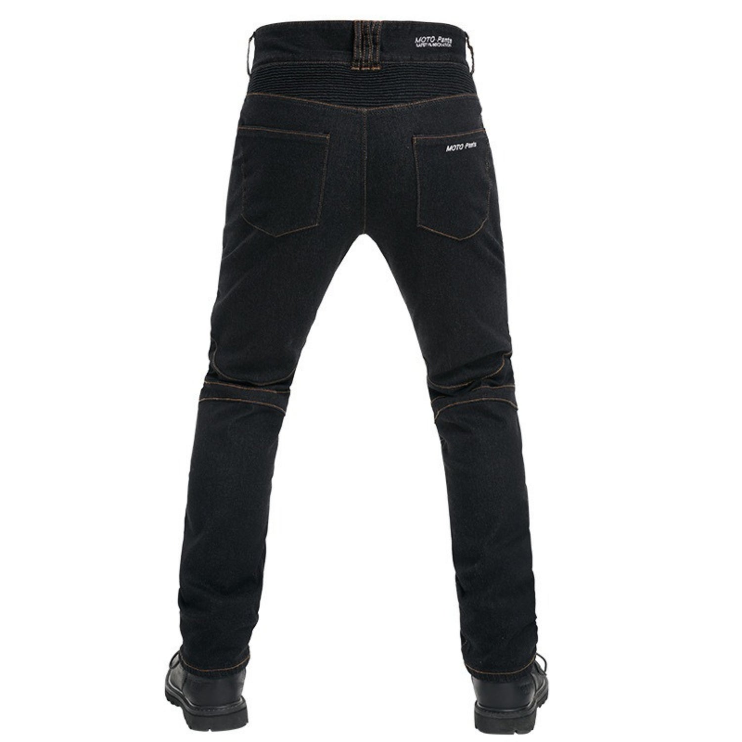 Motorbroek Jeans Zwart met Protectie