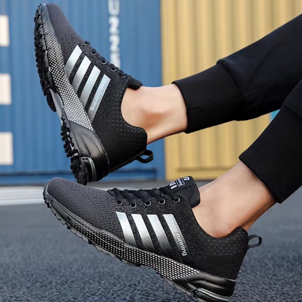 Sneakers - Zwart - Zomer Sportschoenen - RAMBUX