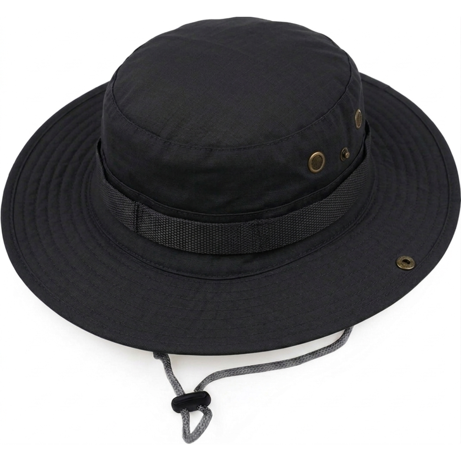 Bucket Hat Heren Zwart