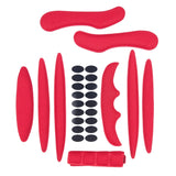 Foam Pads Set Fietshelm Rood