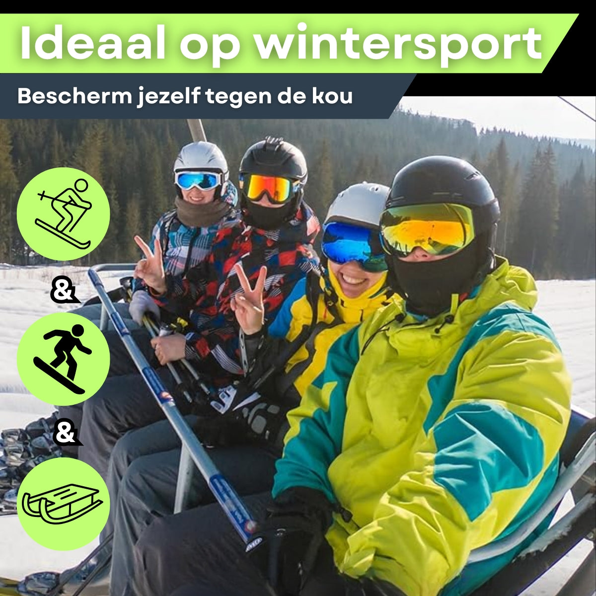 Thermo Balaclava Ski Masker Fleece