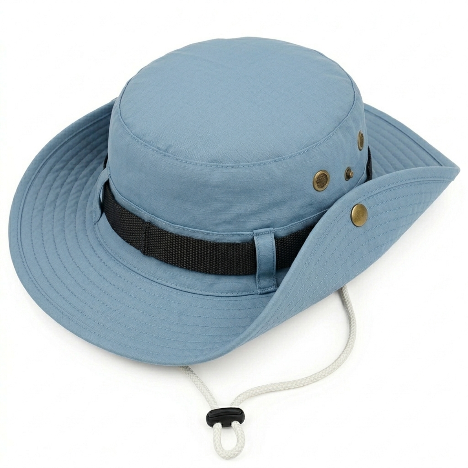 Bucket Hat Heren Lichtblauw