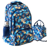 Cartable Abstrait Bleu