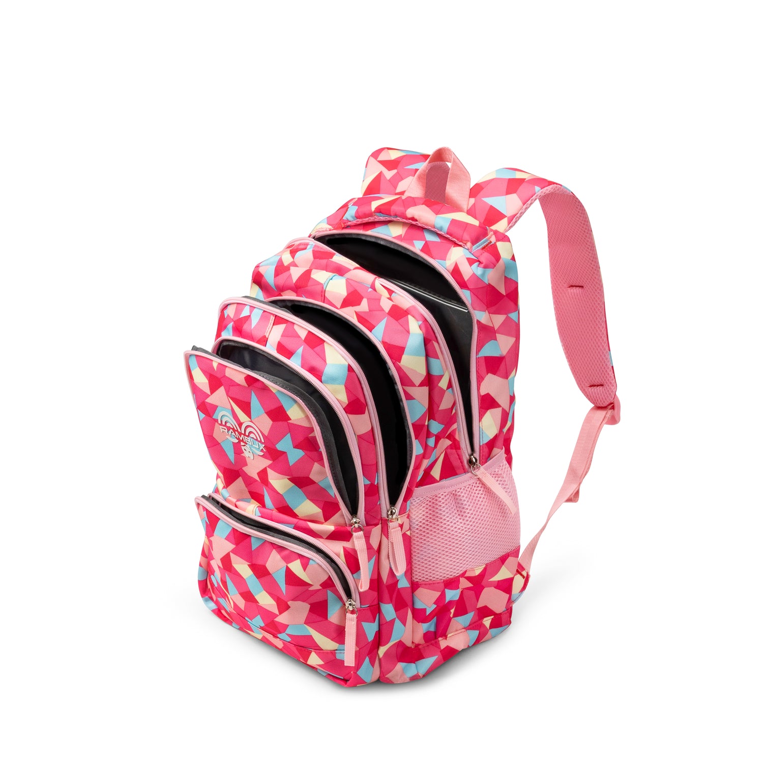 Cartable Abstrait Rose Rouge