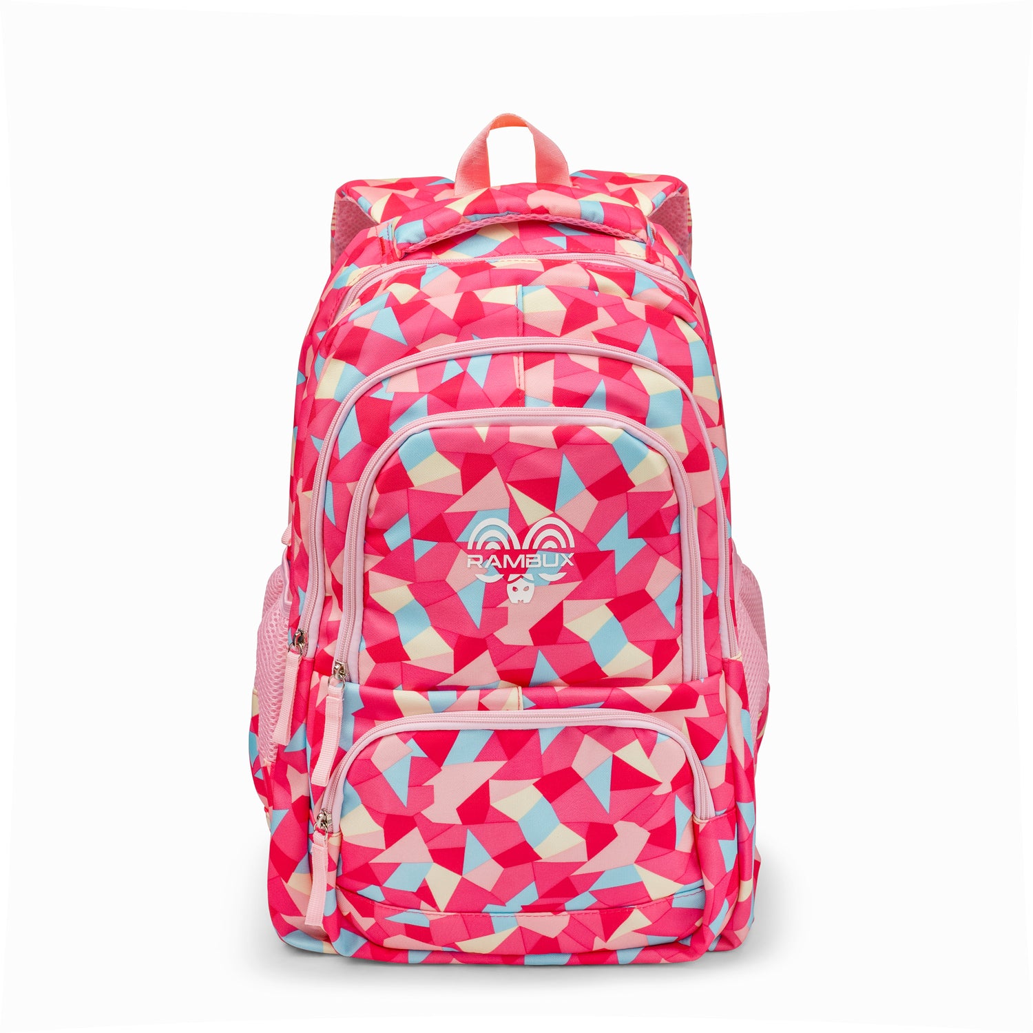 Cartable Abstrait Rose Rouge