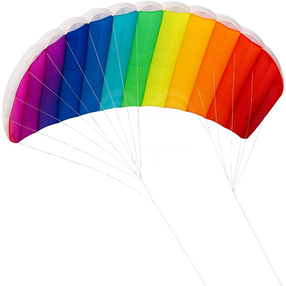 Vlieger - Regenboog Kleuren – 30 Meter Lijn - 140x60 cm